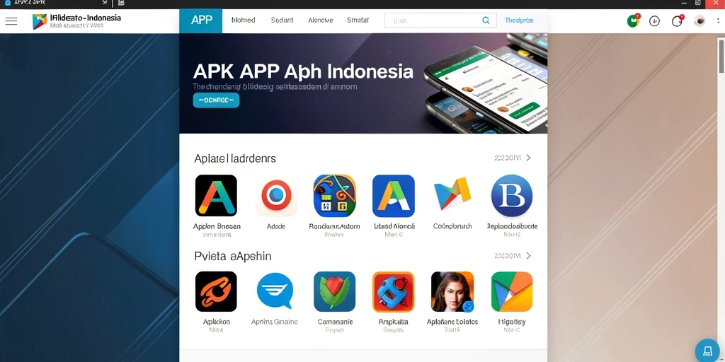 Tampilan antarmuka yang modern dan user-friendly.