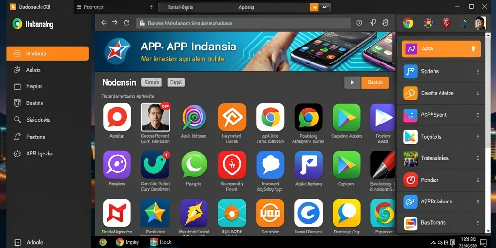 Tampilan awal permainan yang memukau.