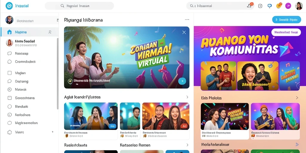 Tangkapan layar menunjukkan grafis yang memukau.