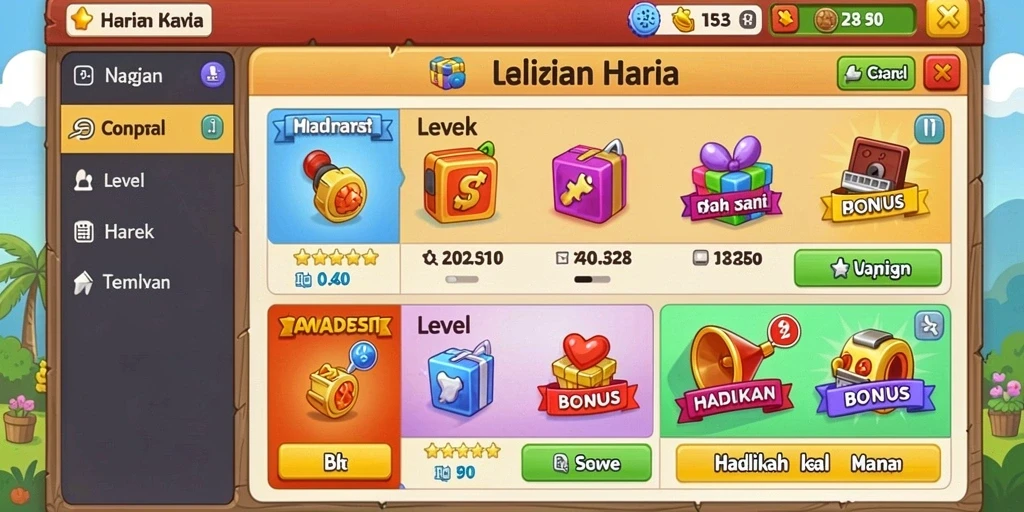 Tampilan antarmuka utama BATMANTOTO.