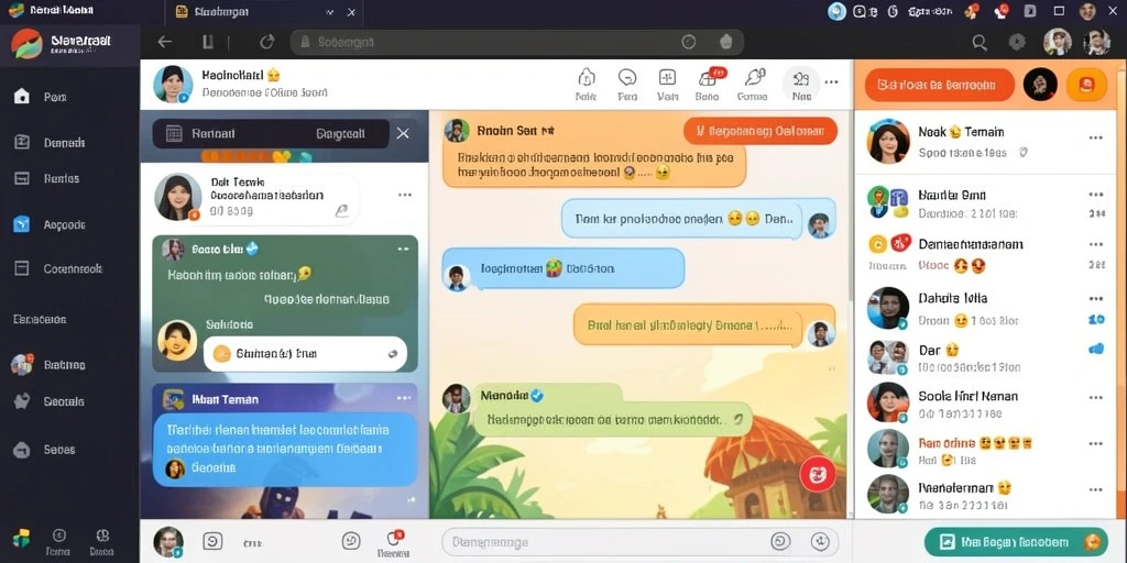 Screenshoot permainan poker yang mendebarkan.