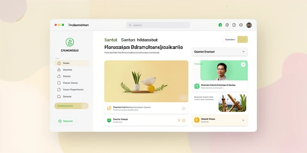 Antarmuka pengguna yang mudah dinavigasi.
