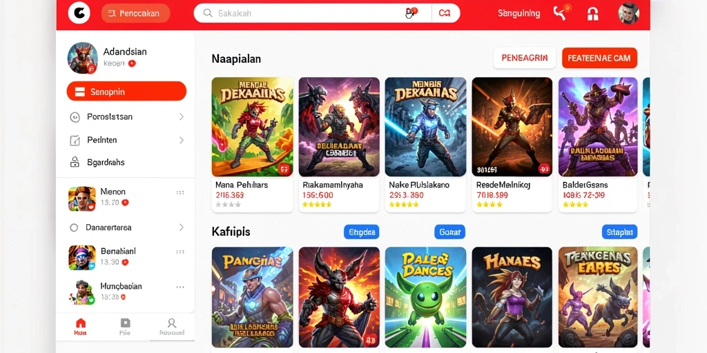 Tampilan antarmuka yang menarik dan ramah pengguna.