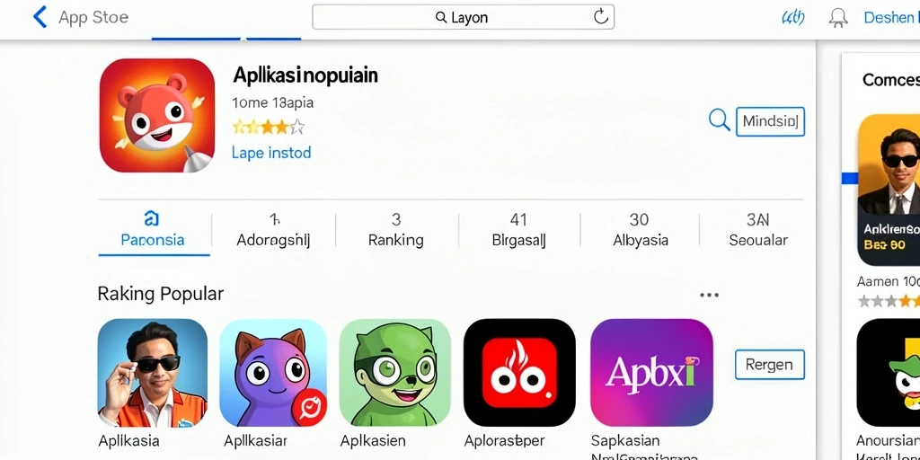 Screenshot menampilkan antarmuka pengguna yang ramah.
