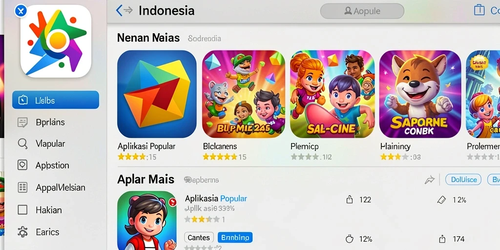 Tampilan utama GALAXY77 dengan antarmuka yang intuitif.