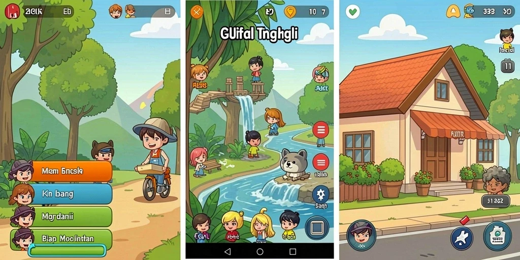 Tampilan antarmuka HOKIGAME yang menarik dan intuitif.