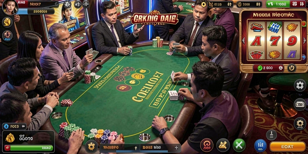Tampilan awal aplikasi yang menarik.