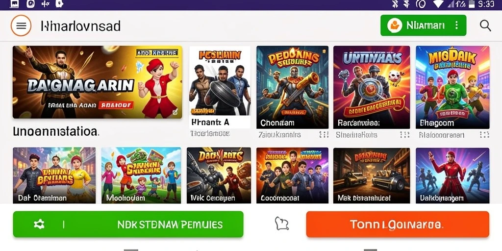 Tampilan antarmuka yang intuitif dan menarik.