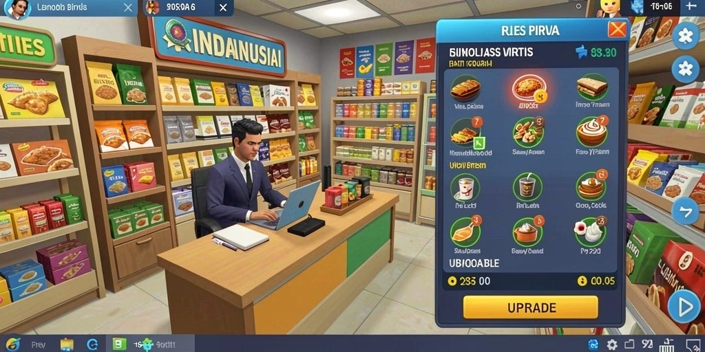Tampilan antarmuka yang user-friendly.
