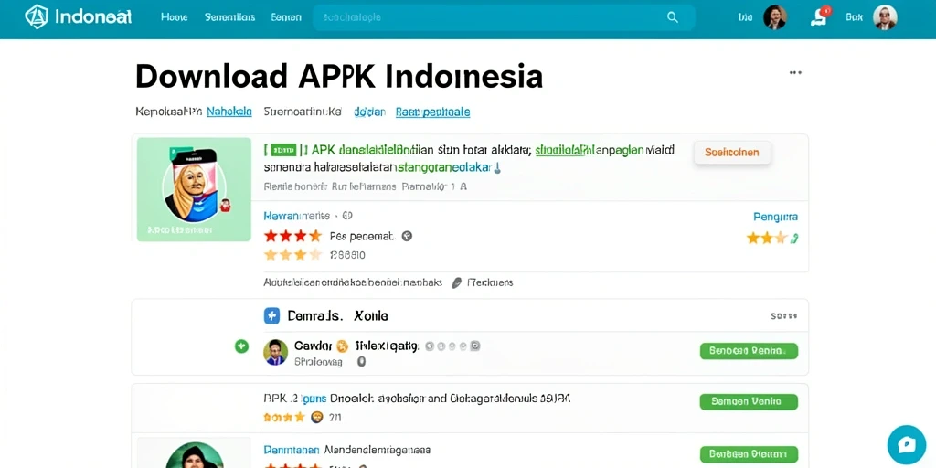 Tampilan antarmuka yang mudah dinavigasi.