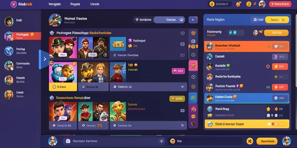 Screenshot menampilkan antarmuka permainan yang intuitif.