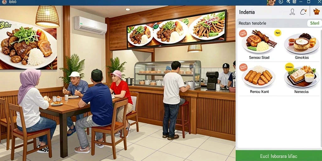 Tampilan antarmuka yang menarik dan modern.