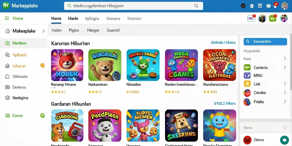 Tampilan awal LION4D yang menarik dan ramah pengguna.