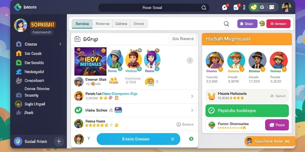 Antarmuka aplikasi yang intuitif dan mudah digunakan.