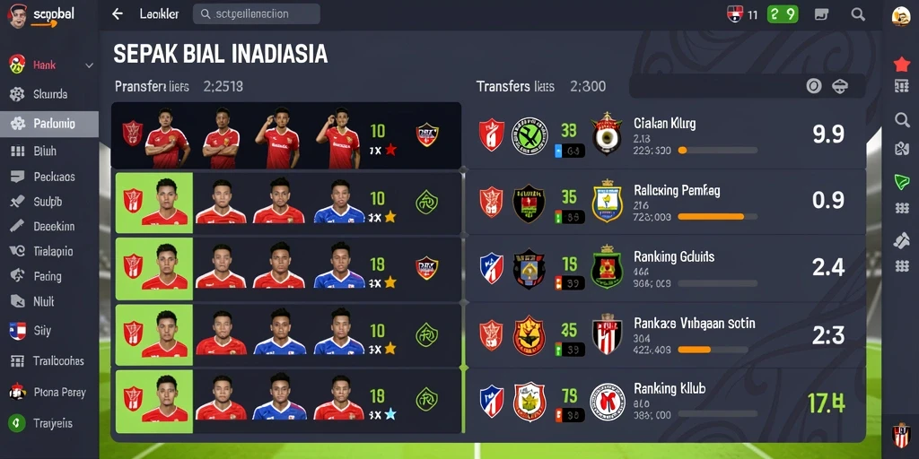Tampilan antarmuka yang bersih dan menarik.