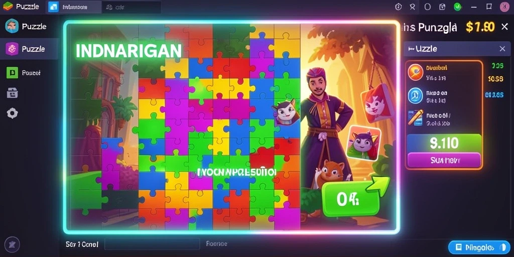 Tampilan awal yang memikat dan penuh warna.