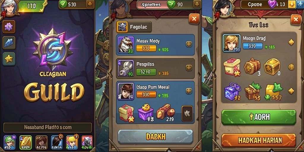 Tangkapan layar menampilkan aksi seru di level baru.