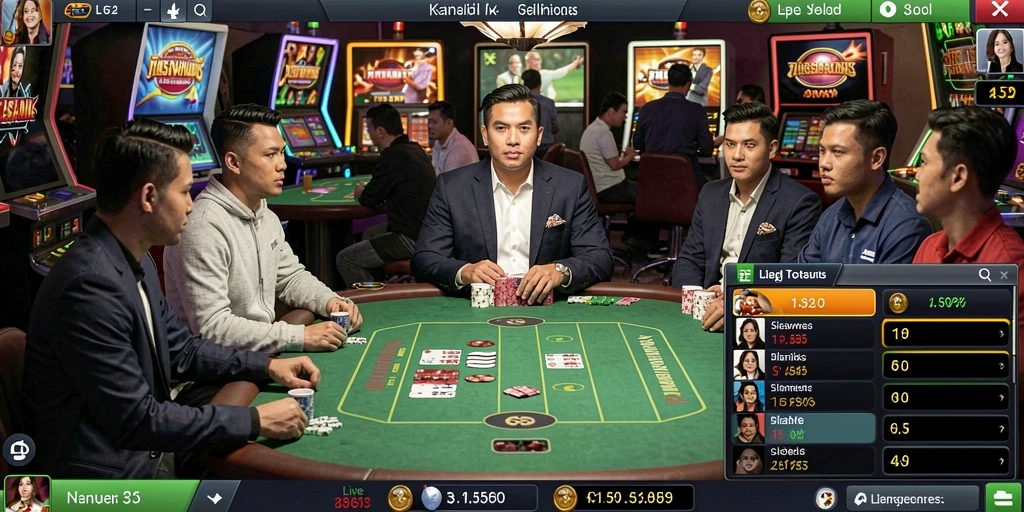 Screenshot menampilkan karakter utama dalam aksi.