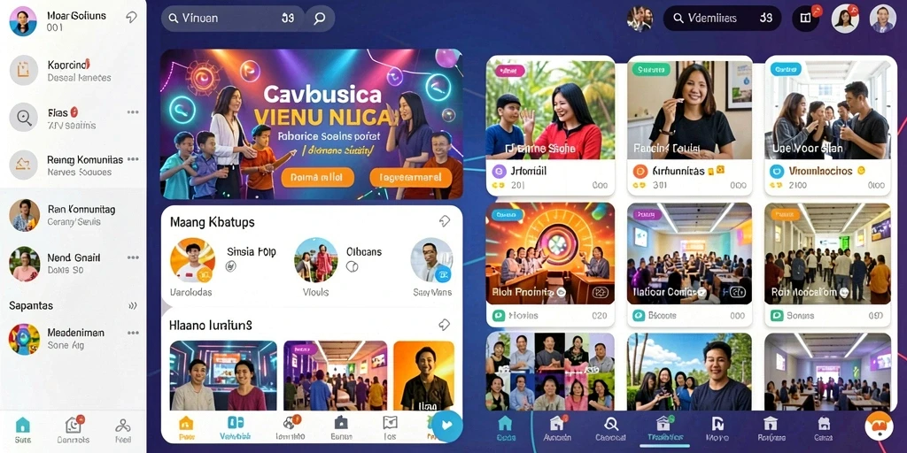 Tampilan antarmuka pengguna yang menarik dan mudah digunakan.